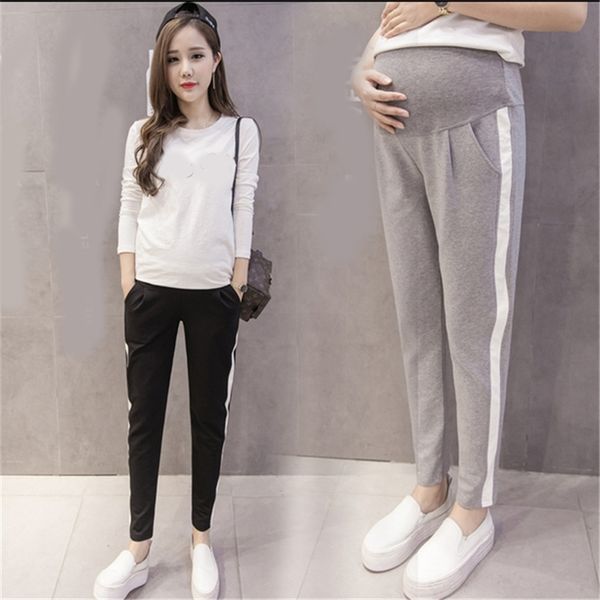 autumn fashion maternity sport pants elastic waist belly casual trousers clothes for pregnant women pregnancy 210528, White
autumn fashion maternity sport pants elastic waist belly casual trousers clothes for pregnant women pregnancy 210528, White