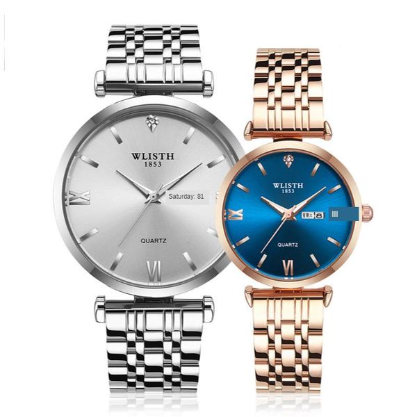 wristwatches products couple watchfashion quartz watch night light waterproof korean -style watches men and women wristwatch, Slivery;brown
wristwatches products couple watchfashion quartz watch night light waterproof korean -style watches men and women wristwatch, Slivery;brown