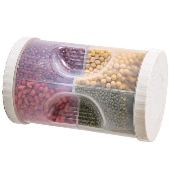storage bottles & jars 1pc food tank grain sealed can kitchen cereal compartmented container (white)
storage bottles & jars 1pc food tank grain sealed can kitchen cereal compartmented container (white)