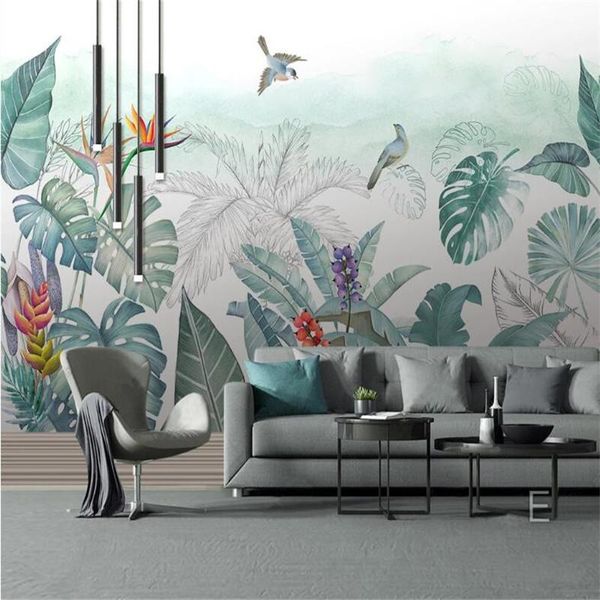 wallpapers custom 3d wallpaper mural nordic hand painted small fresh tropical rainforest landscape background wall decoration painting
wallpapers custom 3d wallpaper mural nordic hand painted small fresh tropical rainforest landscape background wall decoration painting