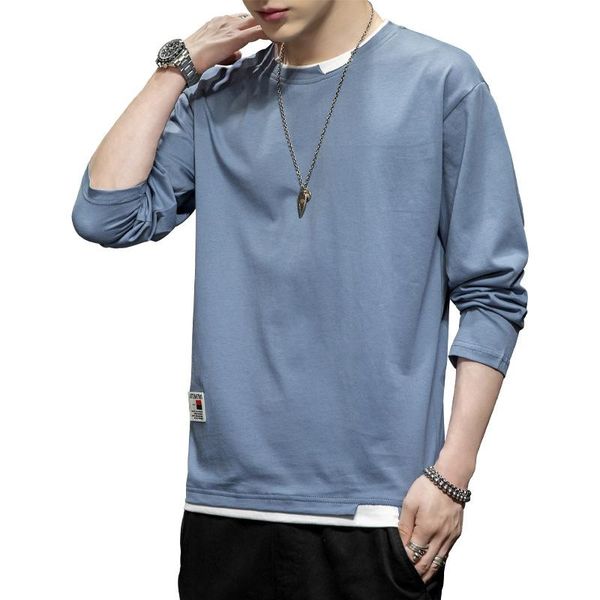 men's t-shirts 2021 spring and autumn 100% cotton long sleeve o-neck solid t-shirt comfortable slim fit tshirt basic, White;black
men's t-shirts 2021 spring and autumn 100% cotton long sleeve o-neck solid t-shirt comfortable slim fit tshirt basic, White;black