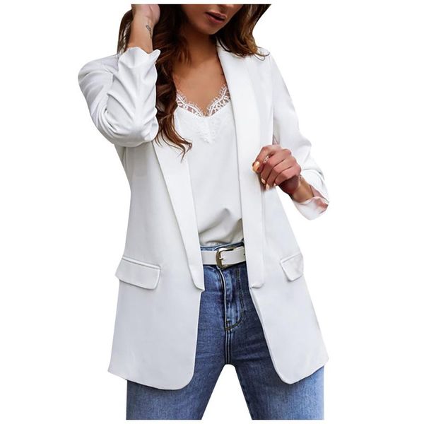 women clothing winter coat regular fashio polyester full solid turn-down collar open stitch sports ladies blazer women's suits & blazer, White;black
women clothing winter coat regular fashio polyester full solid turn-down collar open stitch sports ladies blazer women's suits & blazer, White;black