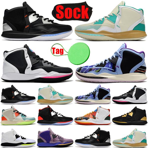 with sock tag kyrie 8 mens basketball shoes fire and ice aluminum keep sue fresh men trainers sports sneakers runners size 40-46 ale
with sock tag kyrie 8 mens basketball shoes fire and ice aluminum keep sue fresh men trainers sports sneakers runners size 40-46 ale