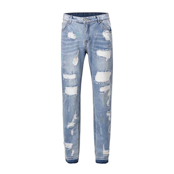 men's jeans european and american street style destruction washing vintage slim high hip hop cat beard skinny, Blue
men's jeans european and american street style destruction washing vintage slim high hip hop cat beard skinny, Blue