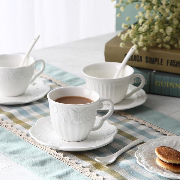 cups & saucers european relief tea cup saucer white small for women elegant ceramic japanese summer vintage taza cafe drink ware af50bd
cups & saucers european relief tea cup saucer white small for women elegant ceramic japanese summer vintage taza cafe drink ware af50bd