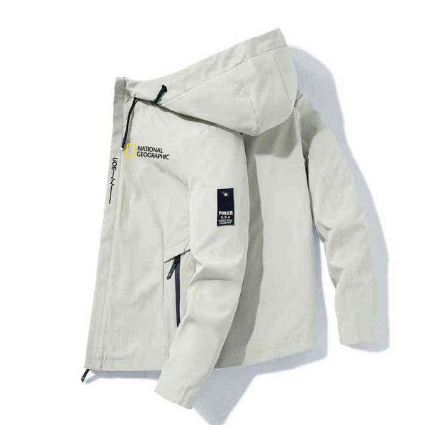 breathable national geographic men jacket waterproof windproof hoodie windbreaker outdoor camping hiking adventure suit 6stp, Black;brown
breathable national geographic men jacket waterproof windproof hoodie windbreaker outdoor camping hiking adventure suit 6stp, Black;brown