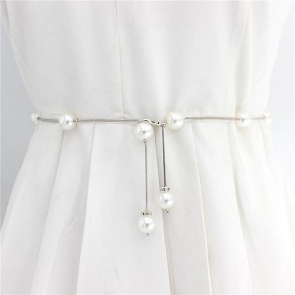 belts 1pcs elegant women pearl strap belt elastic buckle chain female girls dress crystal straps, Black;brown
belts 1pcs elegant women pearl strap belt elastic buckle chain female girls dress crystal straps, Black;brown