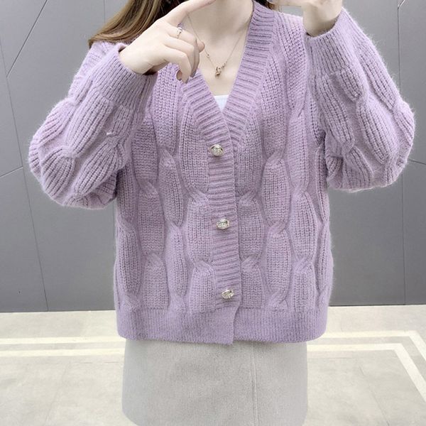 women's sweaters female cardigan knitted and crocheted with v-cleavage, winter clothes spring lhht, White;black
women's sweaters female cardigan knitted and crocheted with v-cleavage, winter clothes spring lhht, White;black