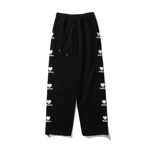 pants fashionable the love string embroidered casual men's brand elastic waist drawstring leggings street trend 44, Black
pants fashionable the love string embroidered casual men's brand elastic waist drawstring leggings street trend 44, Black