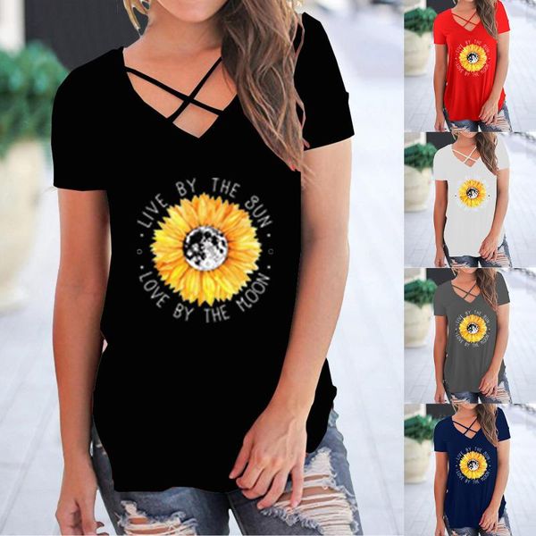 women's t-shirt women t shirt print floral casual short sleeve 2021 spring summer v-neck tee femme oversized pullover, White
women's t-shirt women t shirt print floral casual short sleeve 2021 spring summer v-neck tee femme oversized pullover, White