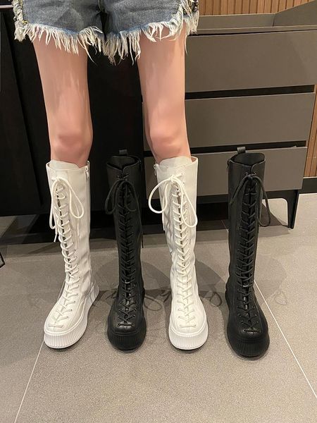 boots summer women round toe thigh high heels female shoes boots-women sandals rubber over-the-knee flat rock me, Black
boots summer women round toe thigh high heels female shoes boots-women sandals rubber over-the-knee flat rock me, Black