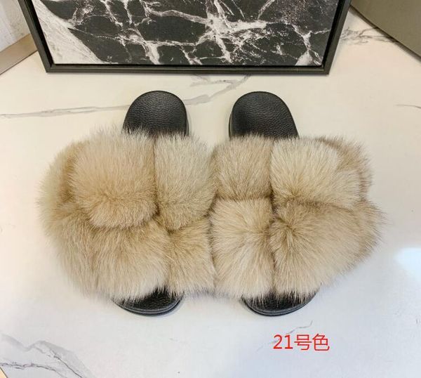 chic women furry sandals ladies shoes candy colors fluffy thick bottom fur plush outdoor slippers warm homewear, Black
chic women furry sandals ladies shoes candy colors fluffy thick bottom fur plush outdoor slippers warm homewear, Black