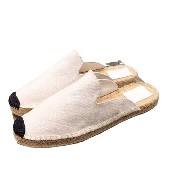 slippers summer flat women's canvas handmade weave female fisherman shoes luxury leisure vacation ladies, Black
slippers summer flat women's canvas handmade weave female fisherman shoes luxury leisure vacation ladies, Black