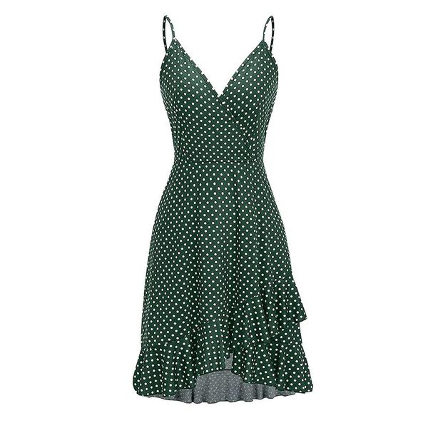 casual dresses bohemian women ruffles mini dress dot printing v-neck sleeveless sling summer elegant ladies loose party #p15, Black;gray
casual dresses bohemian women ruffles mini dress dot printing v-neck sleeveless sling summer elegant ladies loose party #p15, Black;gray