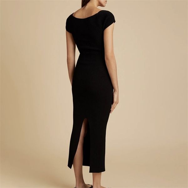 twotwinstyle vntage slim knitting women dress square collar short sleeve high waist midi dresses for female fashion 2021 clothes, Black;gray
twotwinstyle vntage slim knitting women dress square collar short sleeve high waist midi dresses for female fashion 2021 clothes, Black;gray