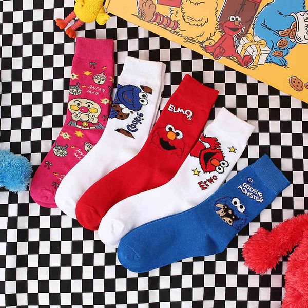 socks sesame women's medium tube combed cotton personality trendy college cute girls can, Black;white
socks sesame women's medium tube combed cotton personality trendy college cute girls can, Black;white