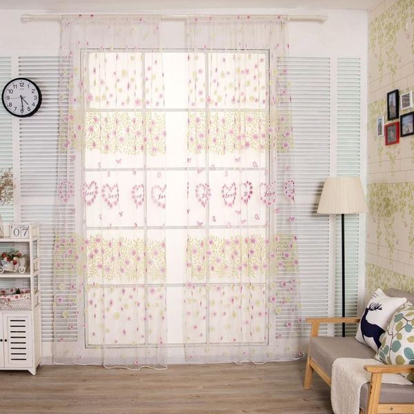 romantic butterfly heart pattern door window curtains large size living room curtain screening home decoration & drapes 
romantic butterfly heart pattern door window curtains large size living room curtain screening home decoration & drapes