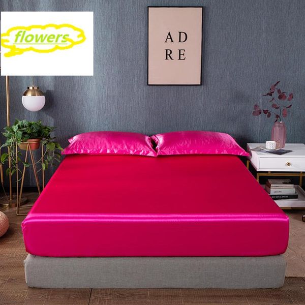 sheets & sets srf 1pcs luxury satin silk rose red fitted sheet mattress cover elastic rubber band printed bed women men
sheets & sets srf 1pcs luxury satin silk rose red fitted sheet mattress cover elastic rubber band printed bed women men