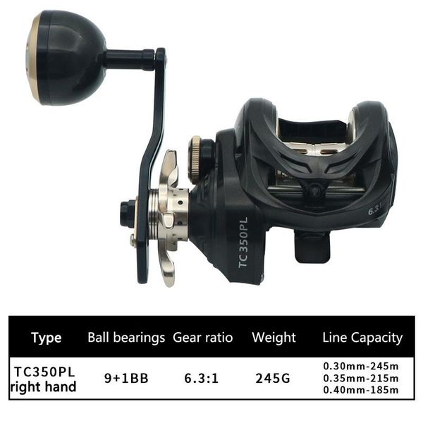 baitcasting reels 16kg max drag saltwater fishing reel 6.3:1 gear ratio 9+1 bearings left/right hand baitcast jigging pesca
baitcasting reels 16kg max drag saltwater fishing reel 6.3:1 gear ratio 9+1 bearings left/right hand baitcast jigging pesca