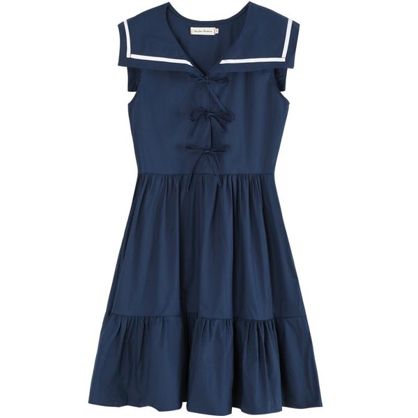 vintage navy sailor collar women summer sunderss bandage retro ruffle sleeveless teen girls school white short es, Black;gray
vintage navy sailor collar women summer sunderss bandage retro ruffle sleeveless teen girls school white short es, Black;gray