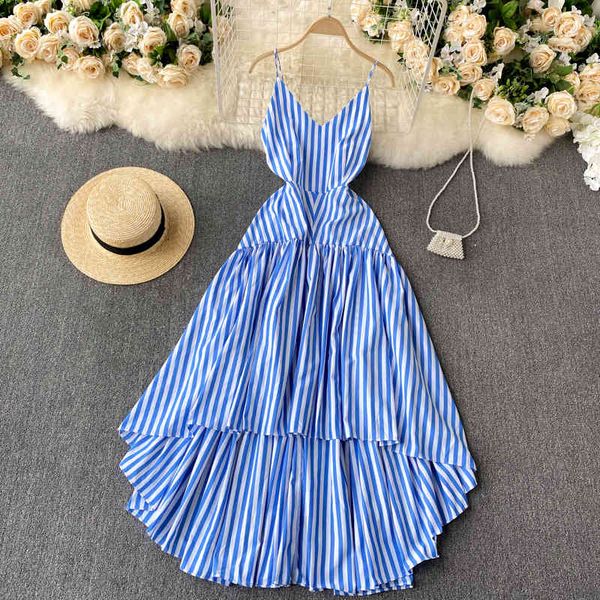 singreiny women retro stripe strap dress chic v neck sleeveless backless a-line dresses summer off shoulder irregular dress 210419, Black;gray
singreiny women retro stripe strap dress chic v neck sleeveless backless a-line dresses summer off shoulder irregular dress 210419, Black;gray