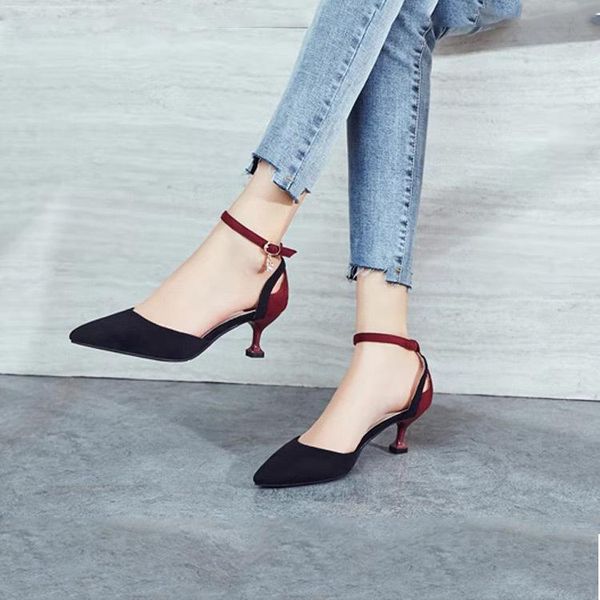 dress shoes women round toe cross strap ankle 8cm thick heel pumps leather high heels boat woman, Black
dress shoes women round toe cross strap ankle 8cm thick heel pumps leather high heels boat woman, Black
