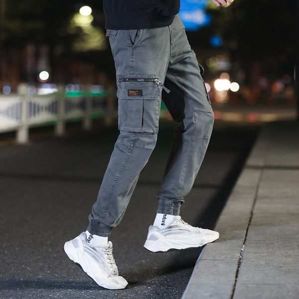 men's pants male cargo men 2021 hip hop streetwear jogger pant fashion casual joggers sweatpants solid color, Black
men's pants male cargo men 2021 hip hop streetwear jogger pant fashion casual joggers sweatpants solid color, Black