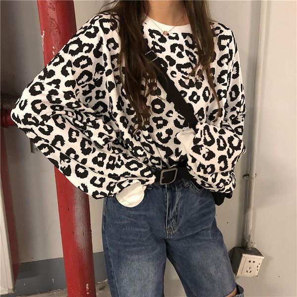 women's hoodies & sweatshirts korean fashion leopard print casual sweatshirt female ulzzang harajuku loose fun street hood o-neck autum, Black
women's hoodies & sweatshirts korean fashion leopard print casual sweatshirt female ulzzang harajuku loose fun street hood o-neck autum, Black