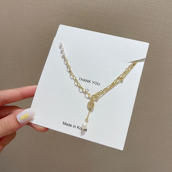 chokers retro necklace woman link chain pendants female girls necklaces artificial pearl fashion trendy gold color party alloy colliers, Golden;silver
chokers retro necklace woman link chain pendants female girls necklaces artificial pearl fashion trendy gold color party alloy colliers, Golden;silver