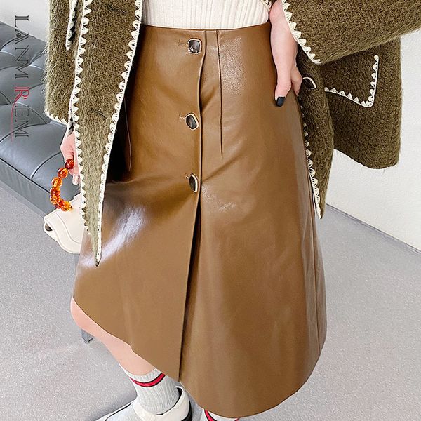 high waist khaki asymmetric pocket leather skirt women fashion trend arrivals spring and autumn 2e1817 210507, Black
high waist khaki asymmetric pocket leather skirt women fashion trend arrivals spring and autumn 2e1817 210507, Black