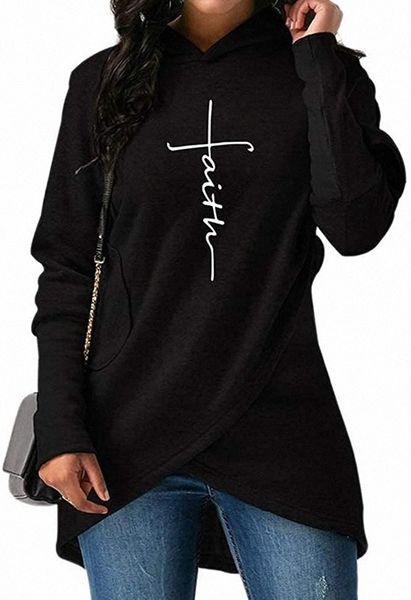 women faith letters print thick hoodies tunic harajuku cowl neck split winter warm sweatshirt with pockets l3pd#, Black
women faith letters print thick hoodies tunic harajuku cowl neck split winter warm sweatshirt with pockets l3pd#, Black