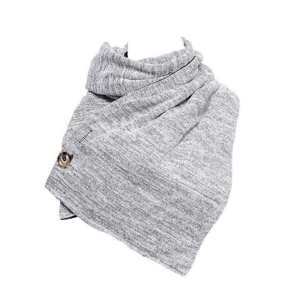scarves solid color winter long scarf with 2 hidden pockets warm outdoor travel adjustable buttons convertible shawl wrap, Blue;gray
scarves solid color winter long scarf with 2 hidden pockets warm outdoor travel adjustable buttons convertible shawl wrap, Blue;gray