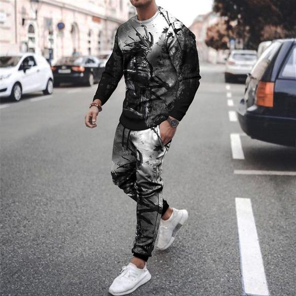 jogging clothing anime summer 3d printing men's t-shirt trousers suits sportswear o-neck long-sleeved, Black;red
jogging clothing anime summer 3d printing men's t-shirt trousers suits sportswear o-neck long-sleeved, Black;red