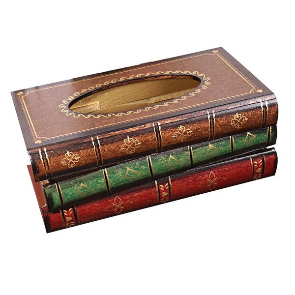 tissue boxes & napkins creative european style wooden box classical book shape vintage living study room desk decor home decoration
tissue boxes & napkins creative european style wooden box classical book shape vintage living study room desk decor home decoration