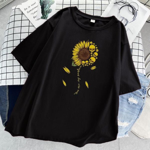 sunflower skull creativity womens t shirt summer 2021 t-shirt harajuku loose tshirt street fashion women tee women's, White
sunflower skull creativity womens t shirt summer 2021 t-shirt harajuku loose tshirt street fashion women tee women's, White