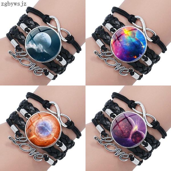 natural nebula galaxys space for women kids glass cabochon jewelry multilayer black leather bracelet bangle charm bracelets, Golden;silver
natural nebula galaxys space for women kids glass cabochon jewelry multilayer black leather bracelet bangle charm bracelets, Golden;silver