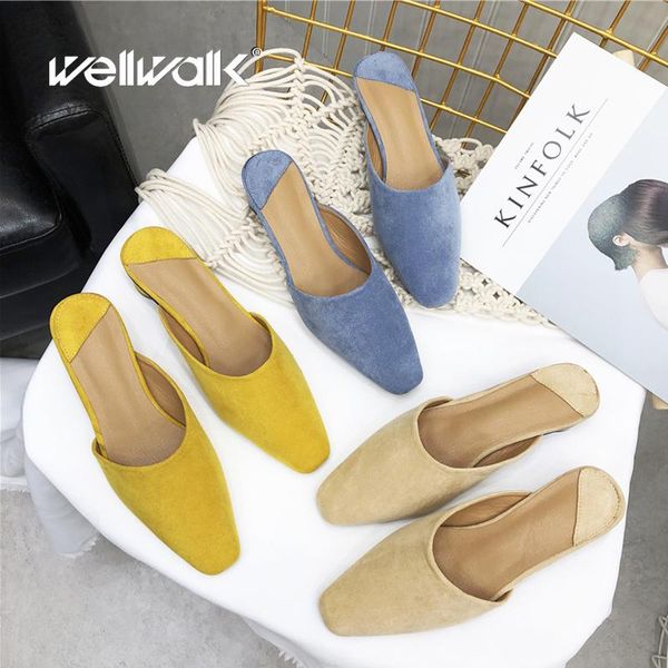 slippers wellwalk design women brand mules ladies heel slides fashion indoor high shoes female designer, Black
slippers wellwalk design women brand mules ladies heel slides fashion indoor high shoes female designer, Black
