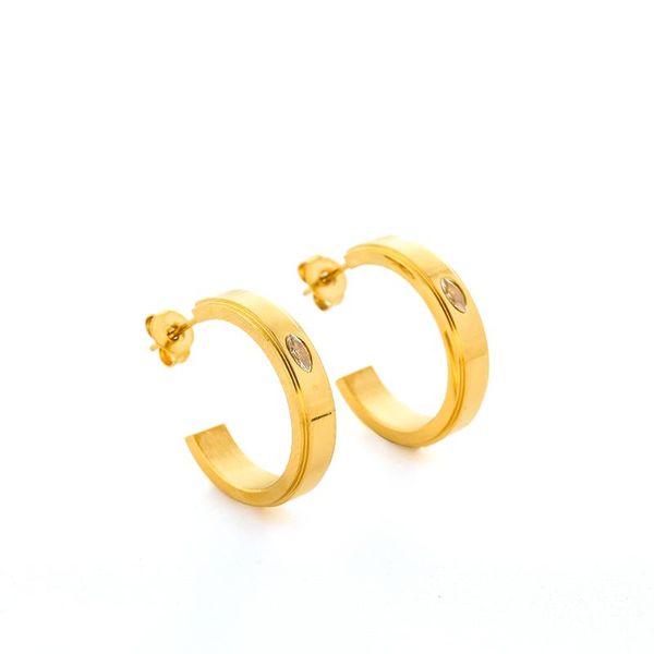 hoop & huggie aloha zirconia stainless steel vintage semicircle earrings fit necklace as mother's day gift, Golden;silver
hoop & huggie aloha zirconia stainless steel vintage semicircle earrings fit necklace as mother's day gift, Golden;silver