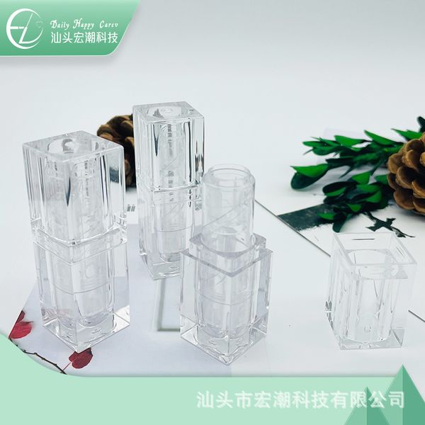 factory wholesale design new straight transparent square stick paste moisten lip glass air tube color make-up material
factory wholesale design new straight transparent square stick paste moisten lip glass air tube color make-up material