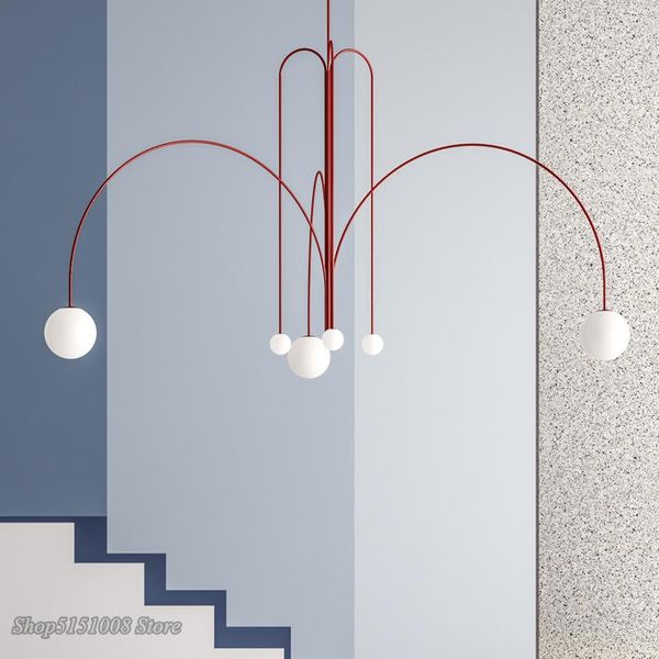 pendant lamps modern led chandeliers lighting iron line magic bean hanging nordic living room luminaria dining home decor lights
pendant lamps modern led chandeliers lighting iron line magic bean hanging nordic living room luminaria dining home decor lights