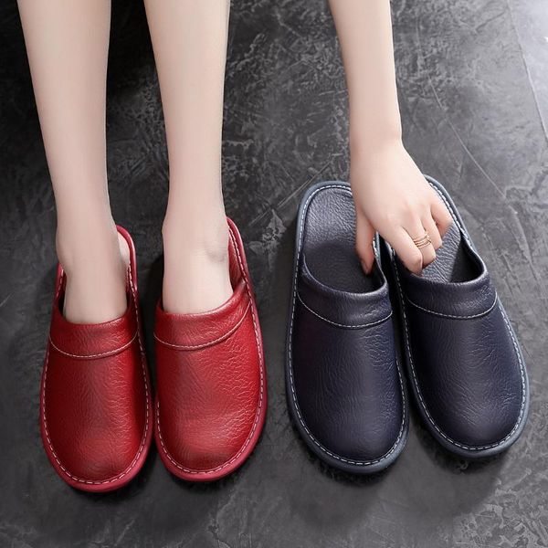 slippers flat shoes for women 2021 leather home soft mules female casual womens, Black
slippers flat shoes for women 2021 leather home soft mules female casual womens, Black