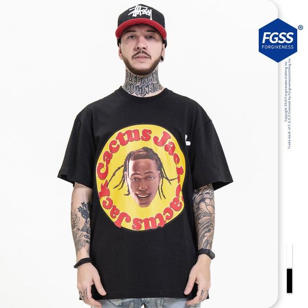 men's t-shirts oversized hip hop casual men women t shirt travis scocactus jack fashion letter print harajuku tee clothing, White;black
men's t-shirts oversized hip hop casual men women t shirt travis scocactus jack fashion letter print harajuku tee clothing, White;black