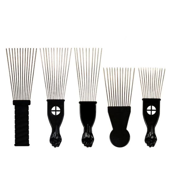 hair brushes metal wide tooth afro pick for curly lift picks comb tool wig braid styling, Silver
hair brushes metal wide tooth afro pick for curly lift picks comb tool wig braid styling, Silver