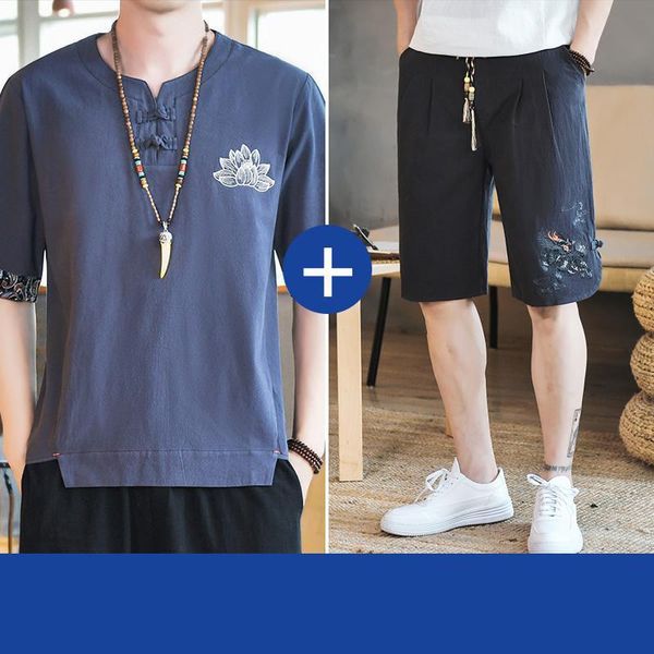 men's tracksuits -5xl plus size men tracksuit sets male short pants summer linen t shirt shorts casual suits streetwear mens clothes, Gray
men's tracksuits -5xl plus size men tracksuit sets male short pants summer linen t shirt shorts casual suits streetwear mens clothes, Gray