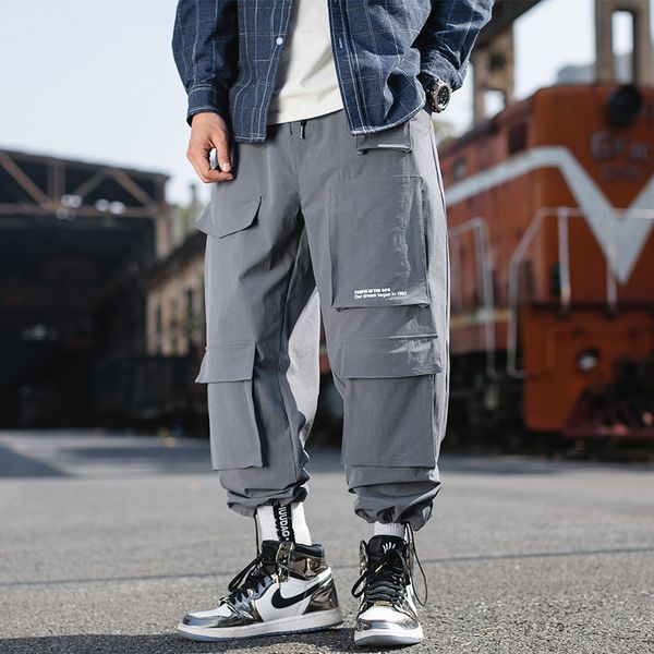pants autumn cargo style men harajuku streetwear hip hop mens basculator sweatpants abz451, Black
pants autumn cargo style men harajuku streetwear hip hop mens basculator sweatpants abz451, Black