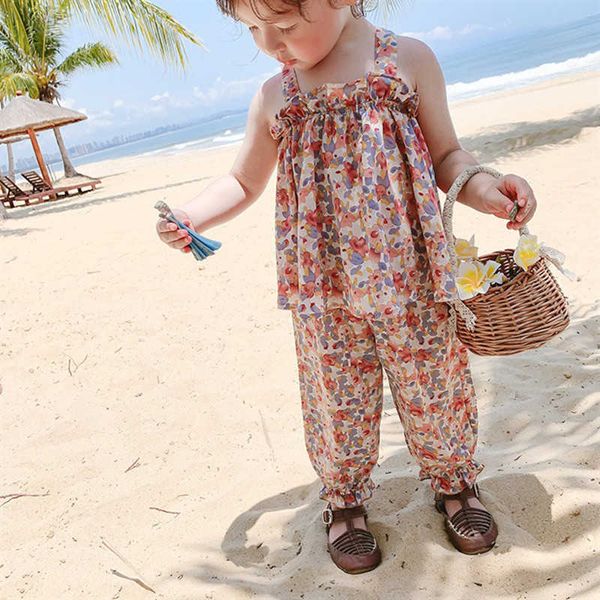 girls clothing set cool kids girl camisole and pants summer outfit children clothes 210615, White
girls clothing set cool kids girl camisole and pants summer outfit children clothes 210615, White