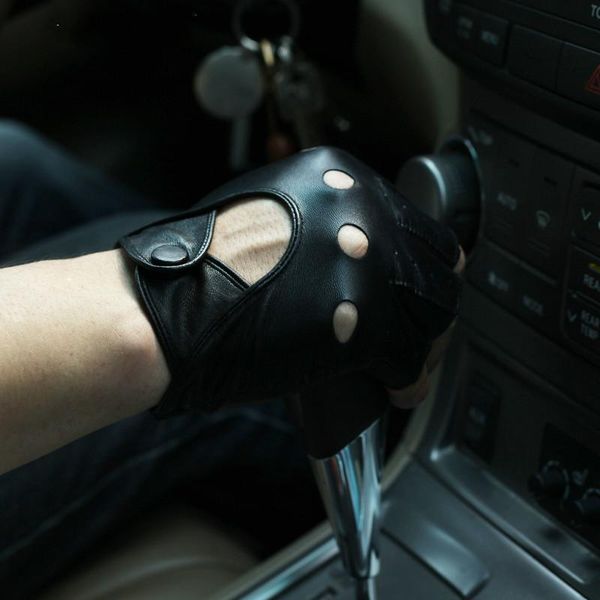 fingerless gloves male genuine leather semi-finger slip-resistant driving fitness tactical, Blue;gray
fingerless gloves male genuine leather semi-finger slip-resistant driving fitness tactical, Blue;gray