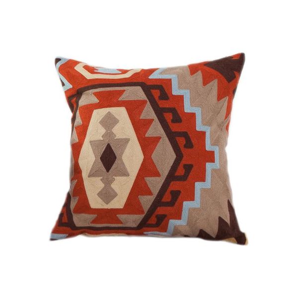 100% cotton kilim geometric embroidered square pillow cover sofa cushion case car chair 45x45cm without stuffing cushion/decorative
100% cotton kilim geometric embroidered square pillow cover sofa cushion case car chair 45x45cm without stuffing cushion/decorative