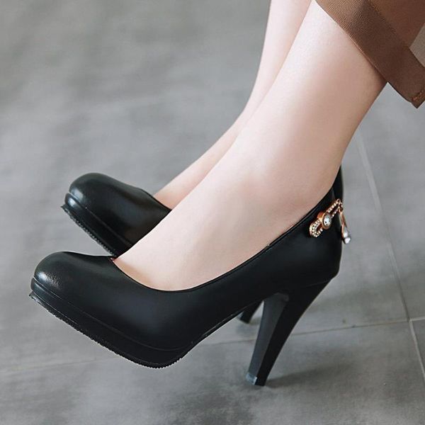 dress shoes lapolaka brand big size 43 slip on high heels elegant office ladies woman pumps, Black
dress shoes lapolaka brand big size 43 slip on high heels elegant office ladies woman pumps, Black