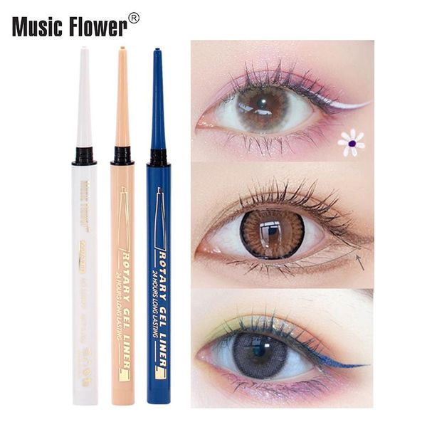 eyeliner music flower gel pencil easy to wear for user colorful makeup waterproof blue/black/brown pen eyes make up
eyeliner music flower gel pencil easy to wear for user colorful makeup waterproof blue/black/brown pen eyes make up